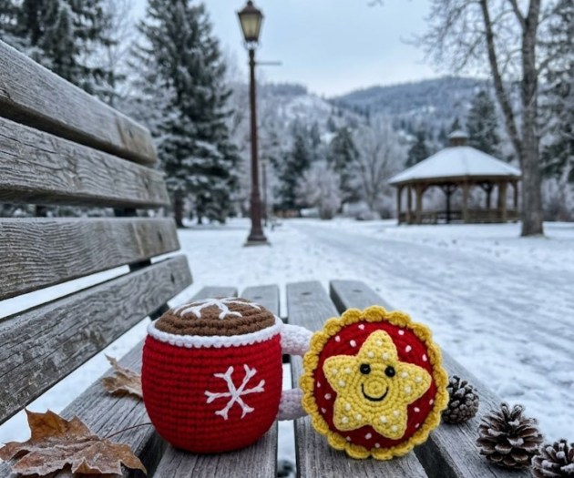 hot chocolate and mince pie lifestyle website